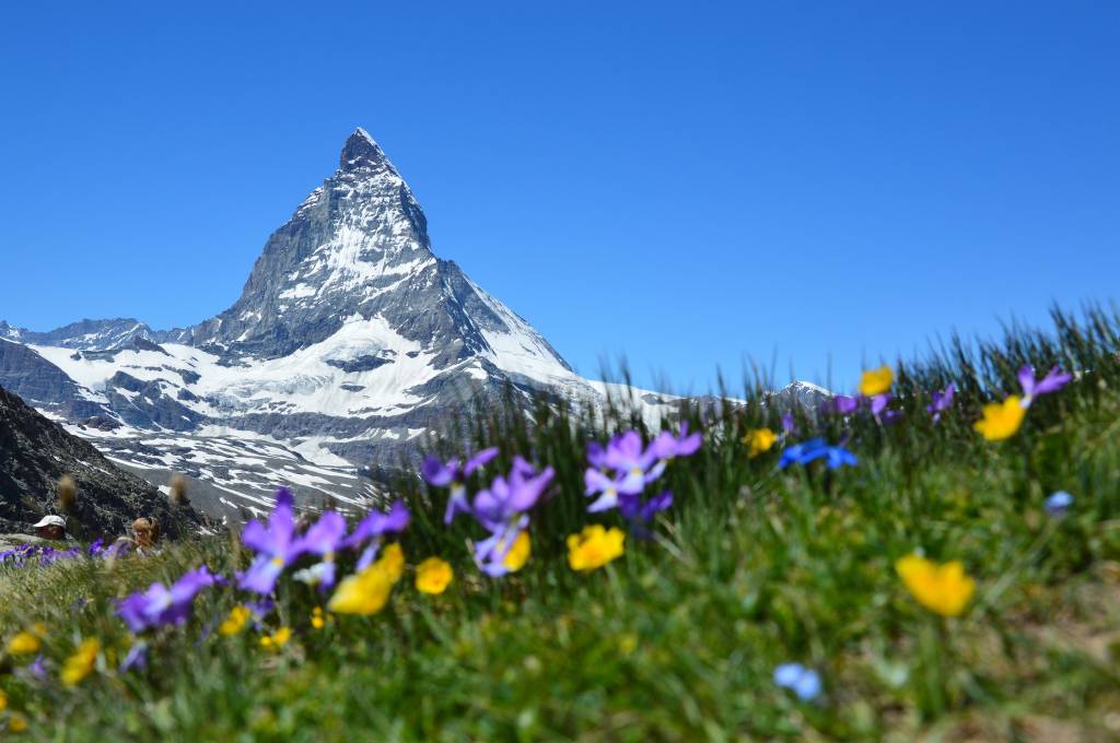 Montanha Matterhorn, Zermatt, Suíça Montanha Matterhorn, Zermatt, Suíça