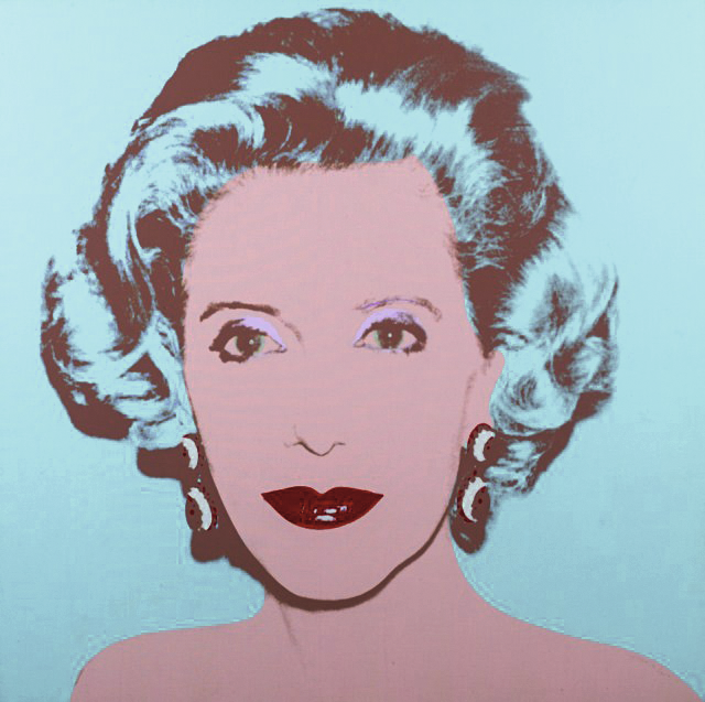 Amalia Fortabat por Andy Warhol