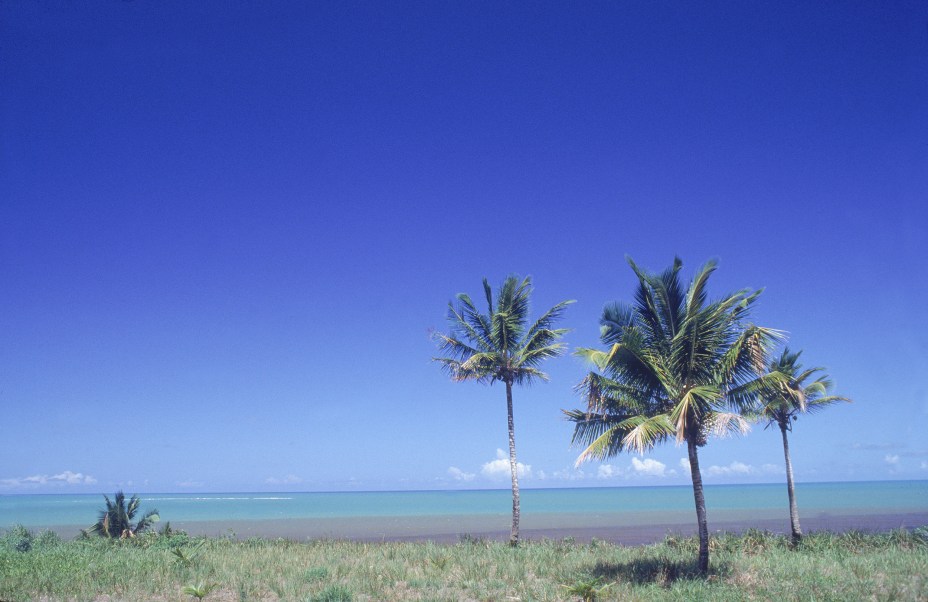 <strong>Praia Barra Velha, Caraíva </strong>A longa extensão de praia Barra Velha faz parte da reserva indígena Pataxó. Ao longe, do lado direito, é possível avistar a <strong>Ponta do Corumbau</strong>. A água é verde, cristalina, e o mar, colorido por barcos de pescadores – especialmente os indígenas. <a href="https://www.booking.com/searchresults.pt-br.html?aid=332455&sid=605c56653290b80351df808102ac423d&sb=1&src=searchresults&src_elem=sb&error_url=https%3A%2F%2Fwww.booking.com%2Fsearchresults.pt-br.html%3Faid%3D332455%3Bsid%3D605c56653290b80351df808102ac423d%3Bcity%3D900040389%3Bclass_interval%3D1%3Bdest_id%3D900051125%3Bdest_type%3Dcity%3Bdtdisc%3D0%3Bfrom_sf%3D1%3Bgroup_adults%3D2%3Bgroup_children%3D0%3Binac%3D0%3Bindex_postcard%3D0%3Blabel_click%3Dundef%3Bno_rooms%3D1%3Boffset%3D0%3Bpostcard%3D0%3Braw_dest_type%3Dcity%3Broom1%3DA%252CA%3Bsb_price_type%3Dtotal%3Bsearch_selected%3D1%3Bsrc%3Dsearchresults%3Bsrc_elem%3Dsb%3Bss%3DCorumbau%252C%2520Bahia%252C%2520Brasil%3Bss_all%3D0%3Bss_raw%3DCorumbau%3Bssb%3Dempty%3Bsshis%3D0%3Bssne_untouched%3DMorro%2520de%2520S%25C3%25A3o%2520Paulo%26%3B&ss=Cara%C3%ADva%2C+Bahia%2C+Brasil&ssne=Corumbau&ssne_untouched=Corumbau&city=900051125&checkin_monthday=&checkin_month=&checkin_year=&checkout_monthday=&checkout_month=&checkout_year=&group_adults=2&group_children=0&no_rooms=1&from_sf=1&ss_raw=Caraiva&ac_position=0&ac_langcode=xb&dest_id=-635449&dest_type=city&place_id_lat=-16.799999&place_id_lon=-39.150002&search_pageview_id=029b91ba39ce017b&search_selected=true&search_pageview_id=029b91ba39ce017b&ac_suggestion_list_length=5&ac_suggestion_theme_list_length=0" target="_blank" rel="noopener"><em>Busque hospedagens em Caraíva</em></a>