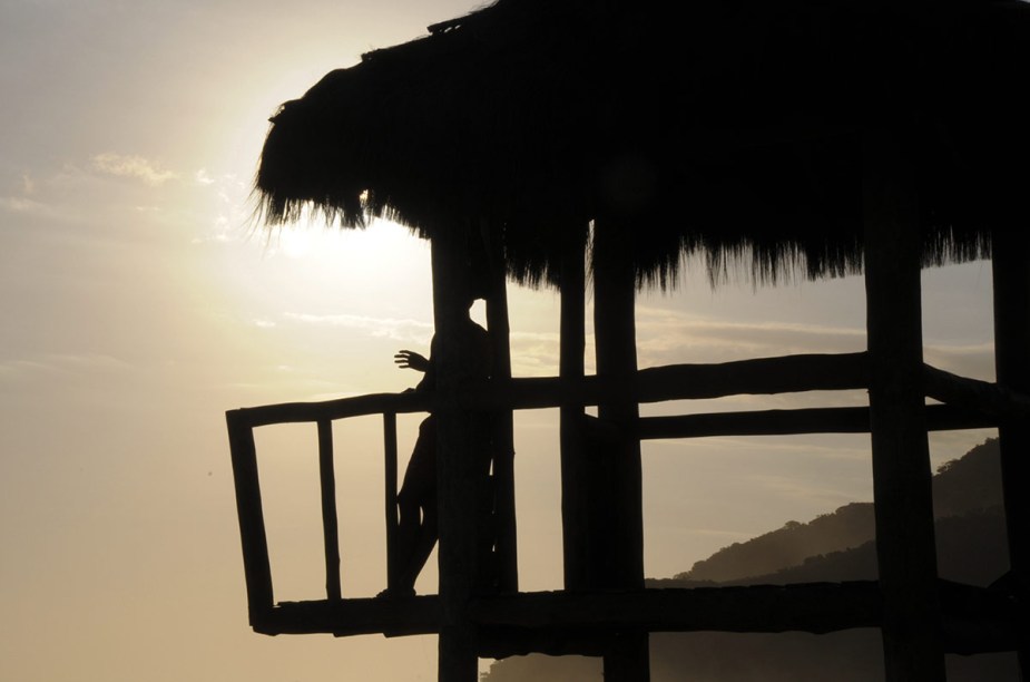 Entardecer na Praia de Maresias