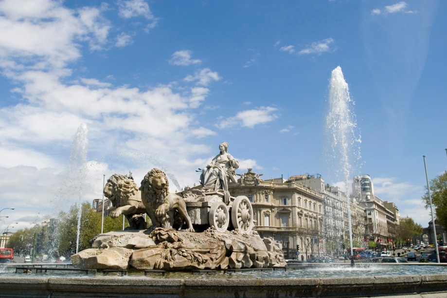 Fonte das Cibeles, em Madri