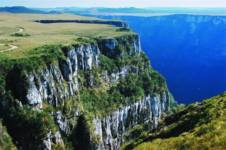 O ponto mais fácil para ver o Cânion da Fortaleza é o mirante, que tem acesso por caminhada de 50 minutos