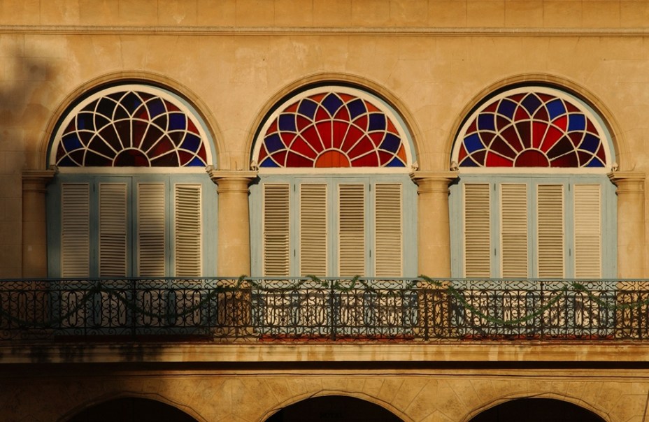 Detalhe de edifício em Havana