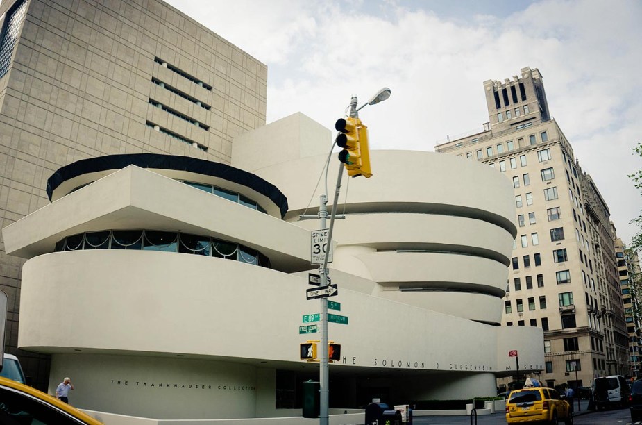 Fachada do Guggenheim Museum, que também fica na 5ª Avenida, em Upper East Side