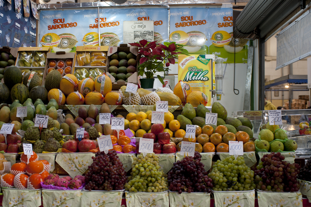 Mercado Municipal de São Paulo frutas