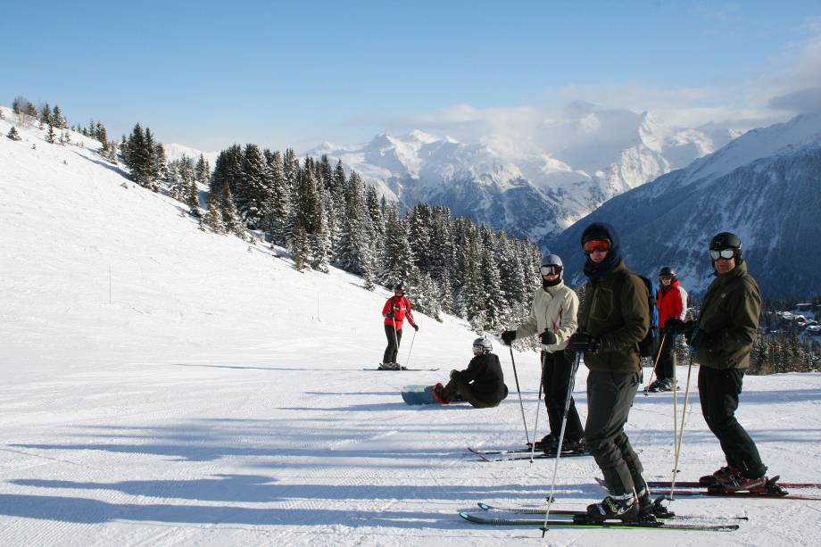 Courchevel é ostentação no nível Putin