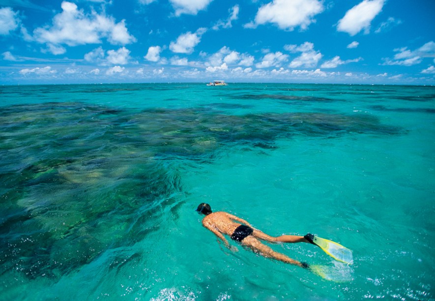 Procurando peixes em <a href="https://viajeaqui.abril.com.br/cidades/br-rn-maracajau" rel="Maracajaú" target="_blank">Maracajaú</a>