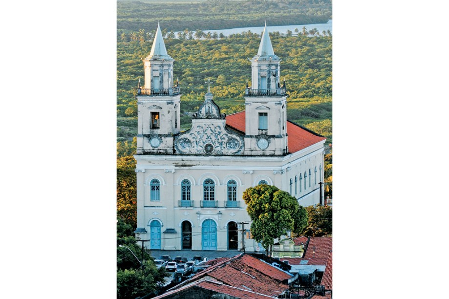  A Igreja de Nossa Senhora das Neves, no Centro Histórico