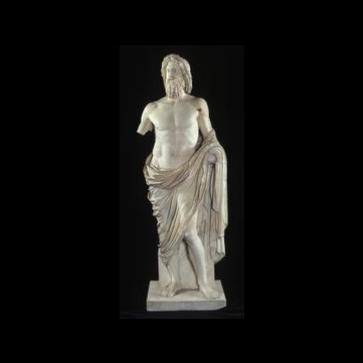 Estátua de Júpiter, destaque da mostra Roma – A Vida e os Imperadores, em exibição no Masp - Museu de Arte de São Paulo