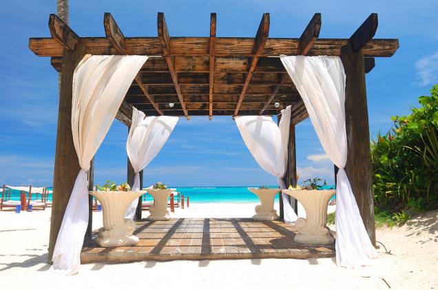 Gazebo em Punta Cana, na República Dominicana Gazebo em Punta Cana, na República Dominicana