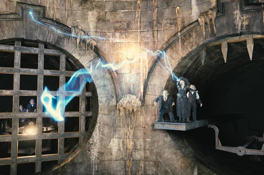 Entre as atividades em Gringotes, os visitantes devem encontrar com Bellatrix Lestrange, a bruxa mais malvada da história