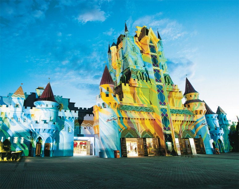 O Castelo das Nações, na entrada do Beto Carrero World