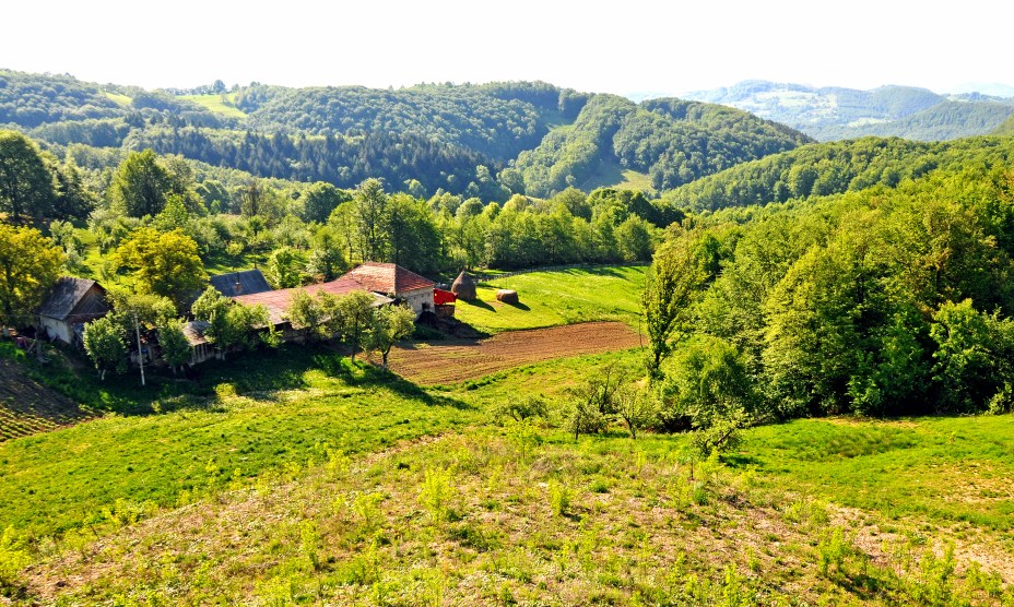 Paisagens rurais da Romênia