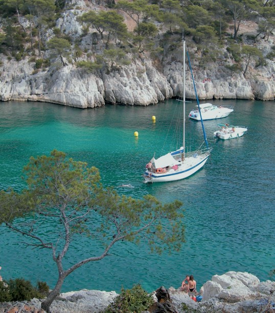 Calanques de Marselha, em Cassis, <a href="https://viajeaqui.abril.com.br/paises/franca" rel="França">França</a>