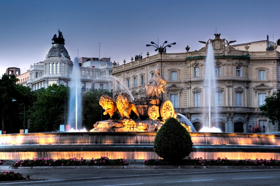 Fonte das Cibeles, no Centro de Madri