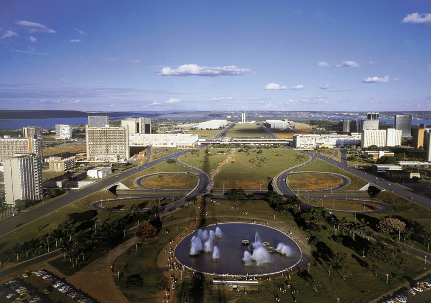 A Capital Federal vista da Torre da Televisão