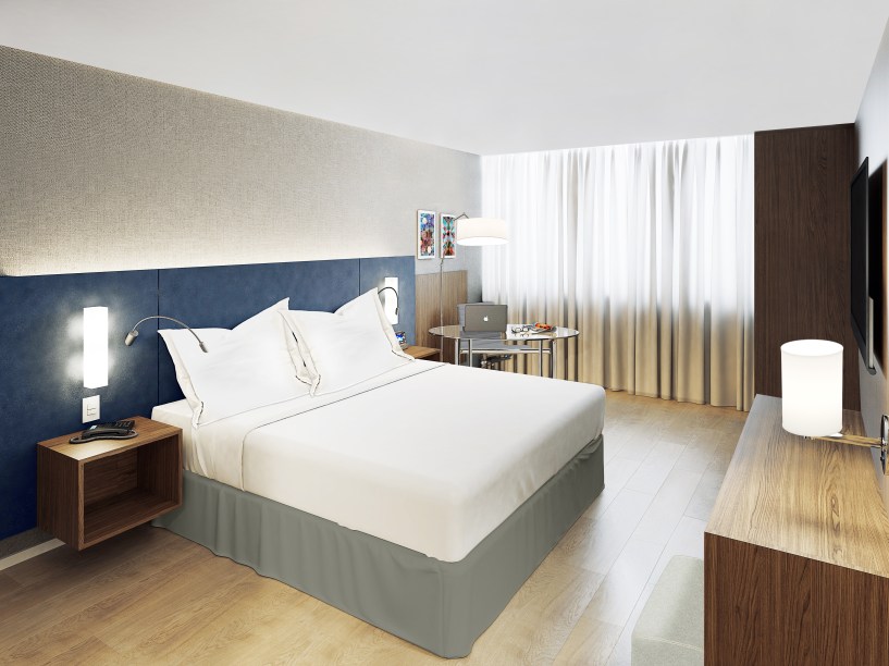 O mesmo quarto do <a href="https://www.marriott.com.br/hotels/travel/riocy-courtyard-rio-de-janeiro-barra-da-tijuca/" rel="Courtyard Rio de Janeiro" target="_blank">Courtyard Rio de Janeiro</a>, agora visto de outro ângulo