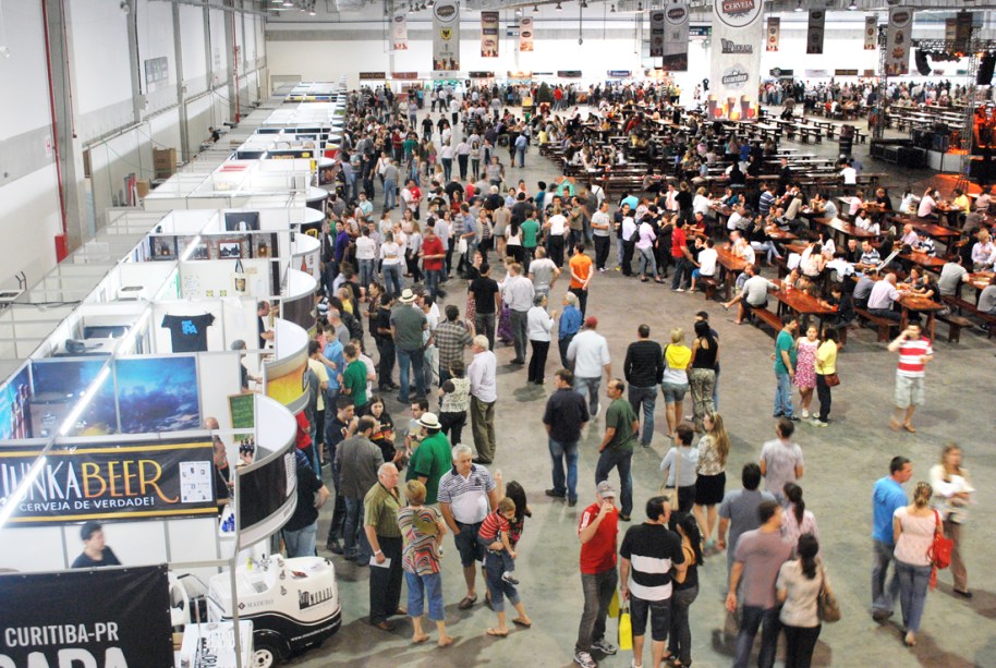 Edição anterior do Festival Brasileiro da Cerveja, em Blumenau, Santa Catarina