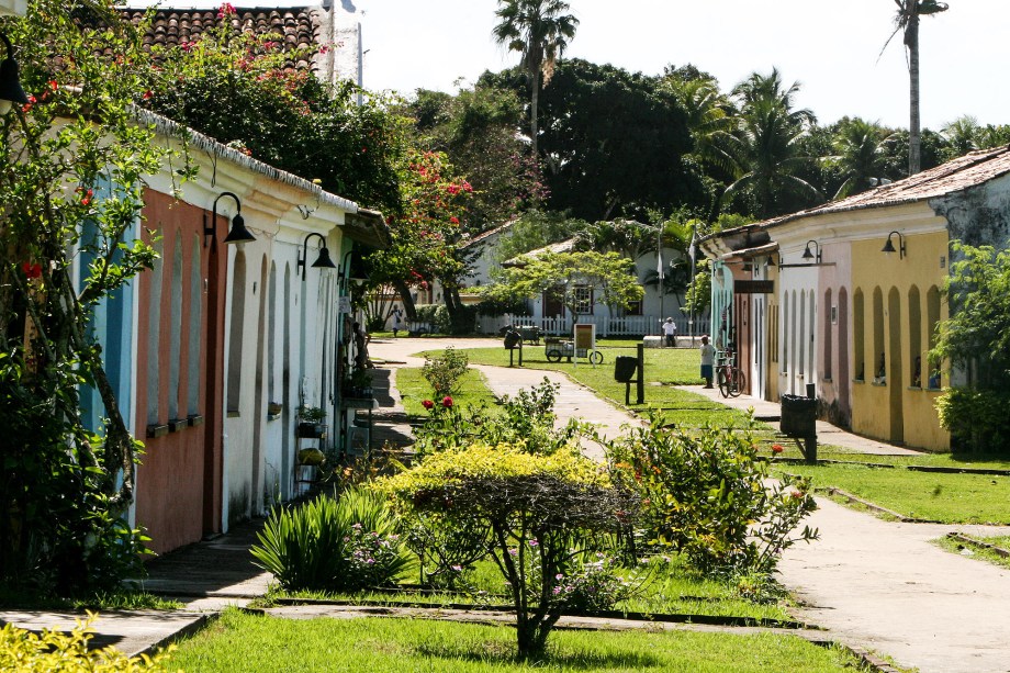 A cidade não é só praia e axé - as casinhas encantadoras do Centro Histórico de Porto Seguro rendem um bom passeio e boas fotos