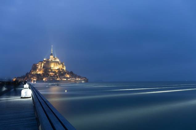 Atenção redobrada ao visitar o Mont Saint-Michel durante as marés altas: os horários de visitação à Abadia de Saint-Michel podem ser alterados Atenção redobrada ao visitar o Mont Saint-Michel durante as marés altas: os horários de visitação à Abadia de Saint-Michel podem ser alterados