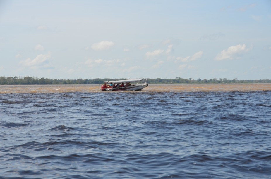 Há diversos passeios a barco pela região, mas, ao percorrer a área de encontro dos rios Solimões e Negro, os barquinhos pequenos e canoas proporcionam uma pequena vantagem: é possível colocar a mão na água e sentir a diferença de temperatura entre as duas correntes