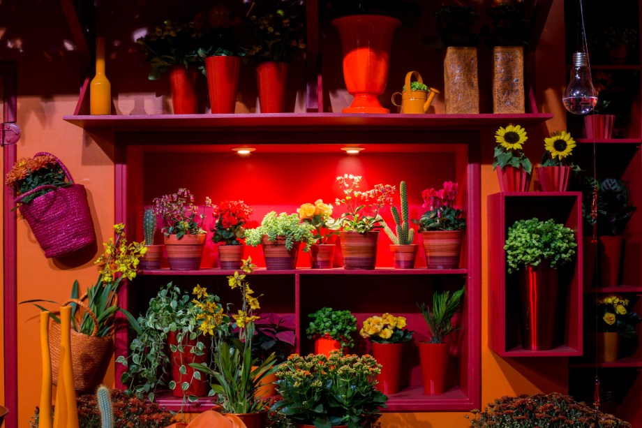 O evento também reúne exposições e mostras de arranjos florais, apresentados de forma delicada