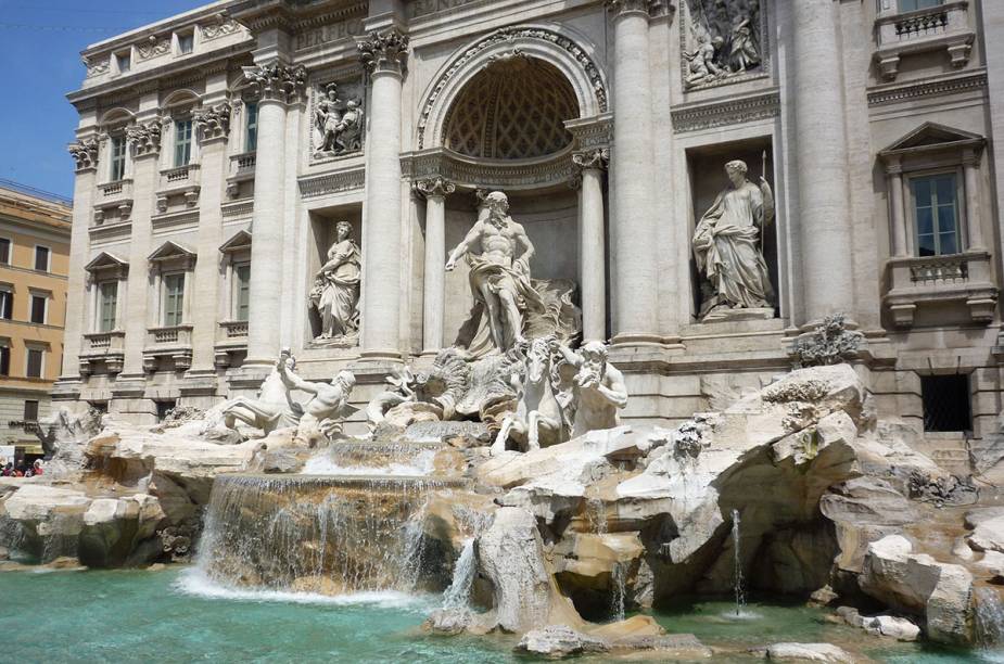 Já tinha a Fontana di Trevi...