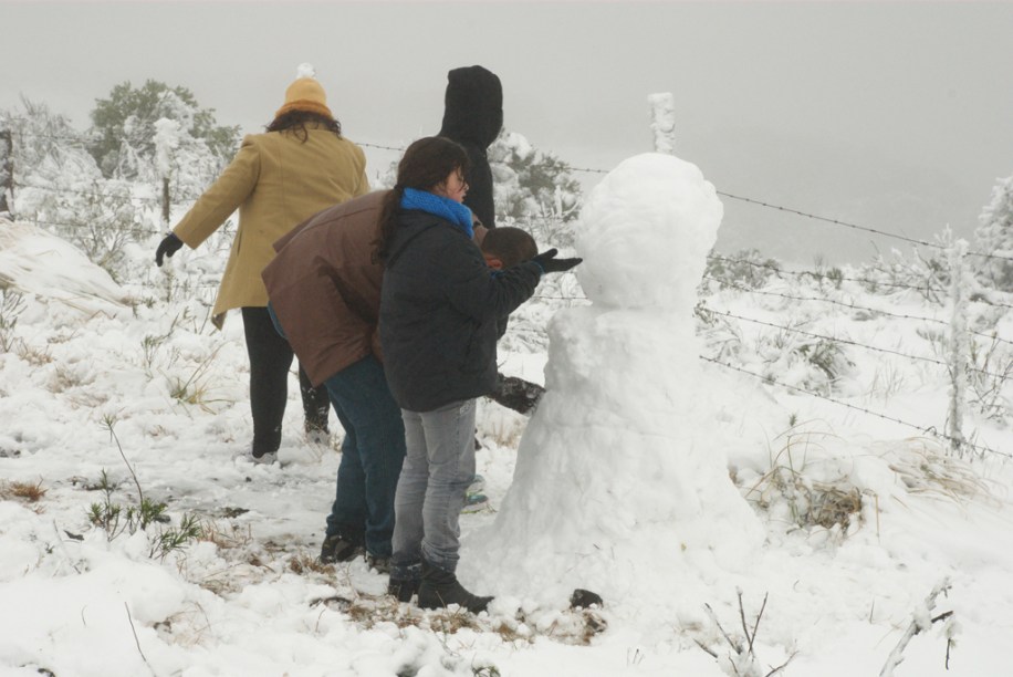 Morro da Igreja, em Urubici, Santa Catarina, onde foi registrada a temperatura mais baixa do Brasil, -17,8ºC, em junho de 1996