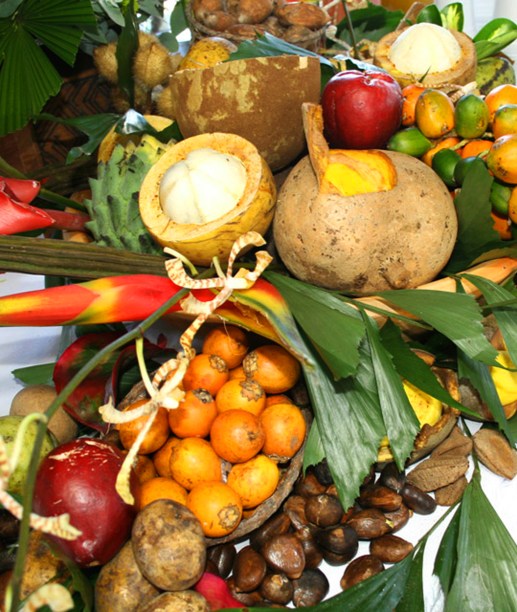 Caminhar pelas ruas de Belém durante o festival, sobretudo no Mercado Ver-o-Peso, é ter a certeza de se deparar com as ótimas e saborosas frutas da região