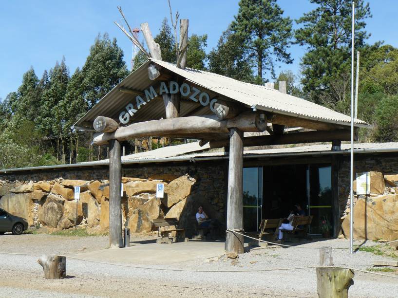 Fachada do Gramado Zoo, Gramado (RS)