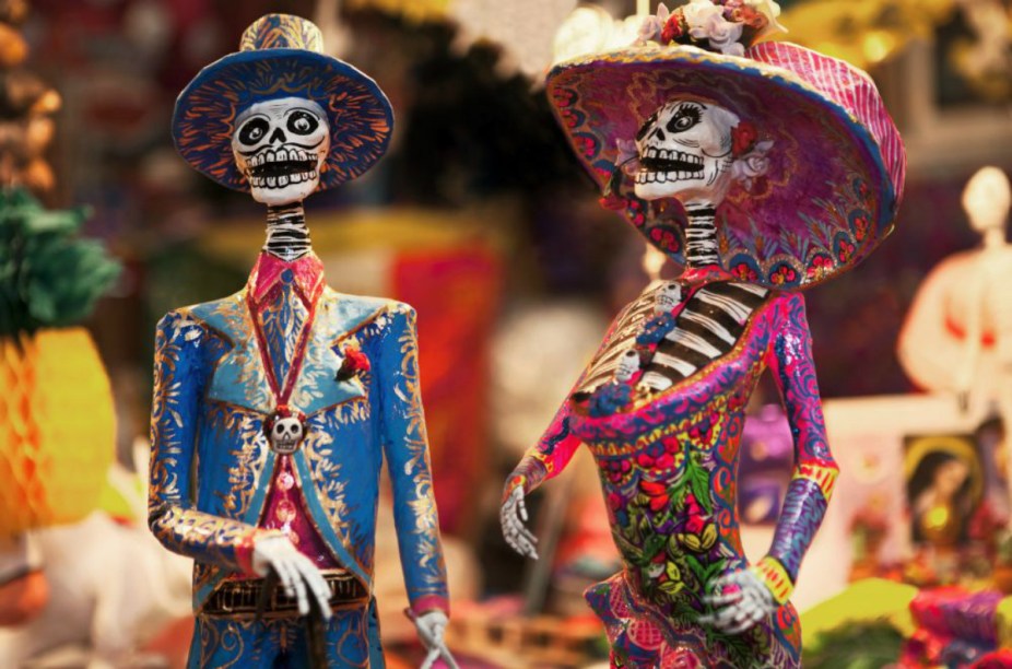 La Catrina foi relacionada com a deusa Mictecacíhuatl (esposa de Mictlantecuhtli, senhor do reino dos mortos), comumente chamada de “Dama da Morte”