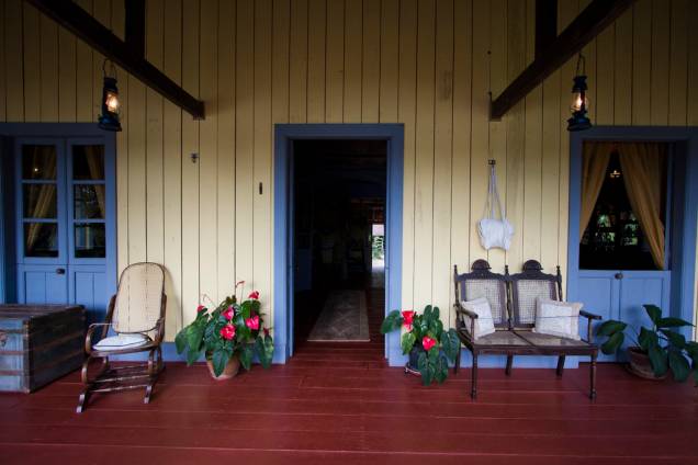 Casa do Barão no Museu do Seringal Vila Paraíso, no Igarapé São João, a 25 minutos de barco de Manaus, no Amazonas Casa do Barão no Museu do Seringal Vila Paraíso, no Igarapé São João, a 25 minutos de barco de Manaus, no Amazonas