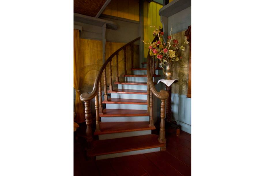 Casa do Barão no Museu do Seringal Vila Paraíso, no Igarapé São João, a 25 minutos de barco de Manaus, no Amazonas
