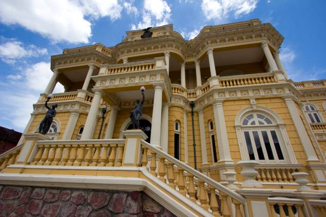 Palácio Rio Negro, em Manaus, no Amazonas Palácio Rio Negro, em Manaus, no Amazonas