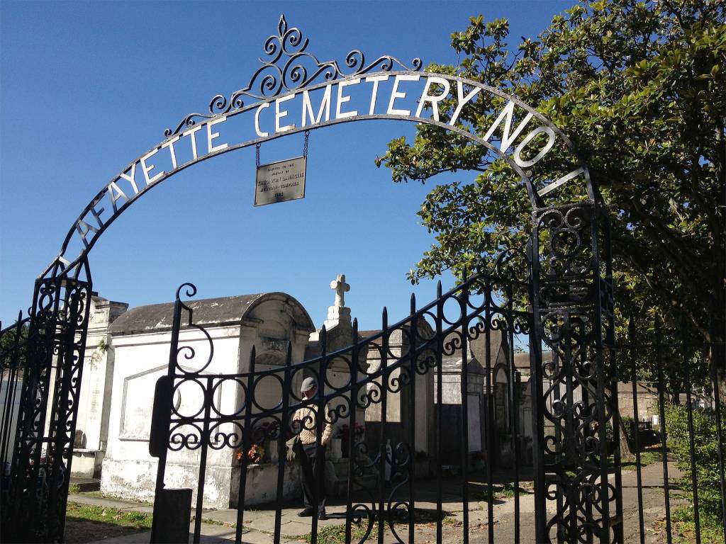 Lafayette Cemetery No 1 em Nova Orleans, Estados Unidos Lafayette Cemetery No 1 em Nova Orleans, Estados Unidos
