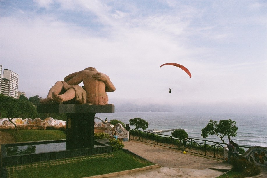 A Plaza del Amor, bairro de Miraflores, em Lima, capital do Peru