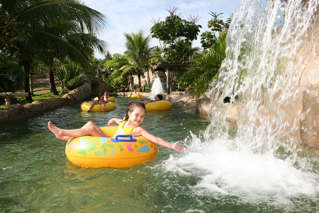 Lazy River, atração do Hot Park