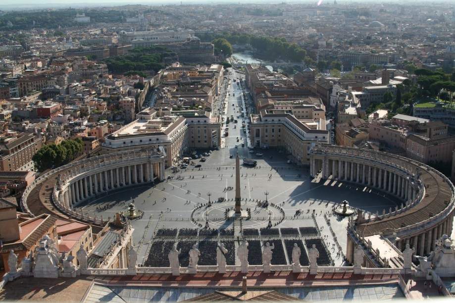 Praça de São Pedro, no Vaticano