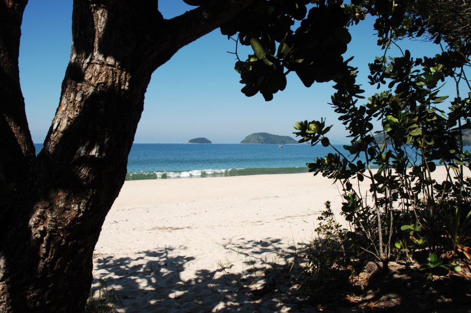 Com uma extensa faixa de areia e vegetação preservada, a <a href="https://viajeaqui.abril.com.br/estabelecimentos/br-sp-ubatuba-atracao-praia-puruba" rel="Praia do Puruba" target="_blank">Praia do Puruba</a>, em <a href="https://viajeaqui.abril.com.br/cidades/br-sp-ubatuba" rel="Ubatuba (SP)" target="_blank">Ubatuba (SP)</a>, não é acessível por terra: para chegar lá, é preciso fazer uma travessia com barqueiros da prefeitura (grátis) ou particulares (que cobram uma pequena taxa)