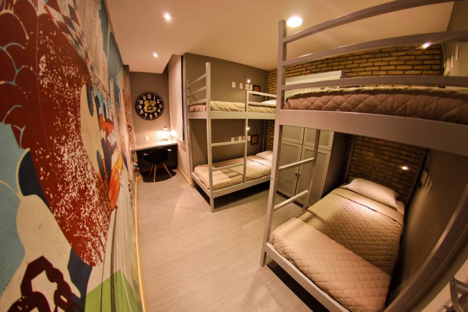Quarto Street, do F Design Hostel, em Salvador, Bahia