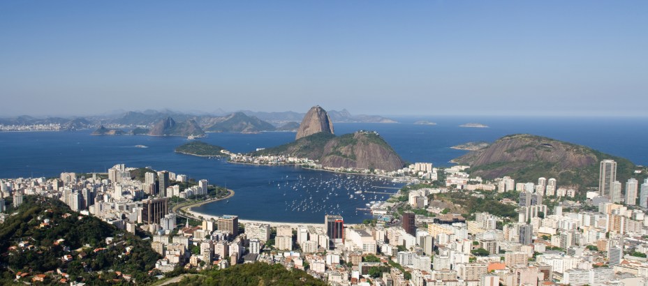 Visão panorâmica do Pão de Açúcar