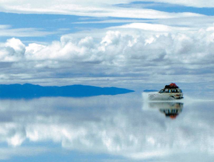 Salar de Uyuni, na Bolívia