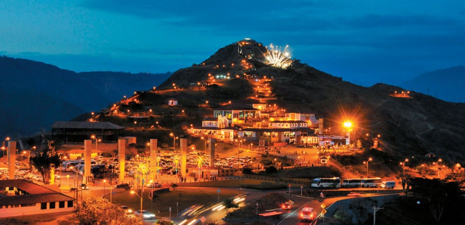 No <strong>Parque Nacional Chicamocha</strong>, um teleférico deixa o visitante mais próximo do deslumbrante cânion da região de Santander