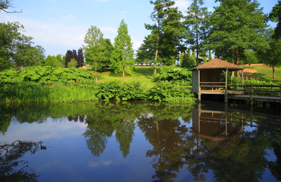 Savill Gardens, no The Great Park, em Windsor, Inglaterra, Reino Unido