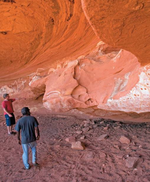 Deserto de Simpson, na Austrália