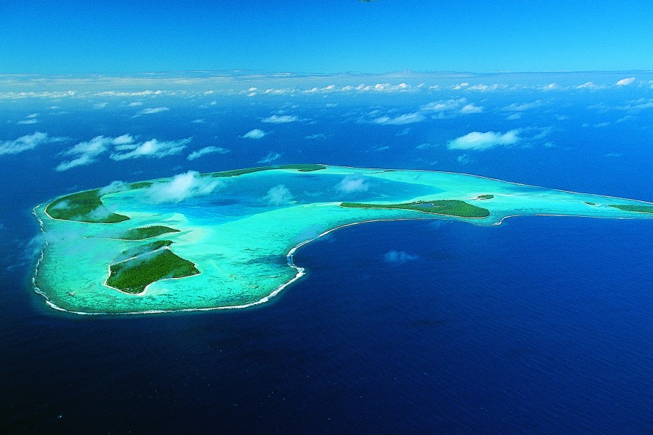 Tetiaroa, na Polinésia Francesa