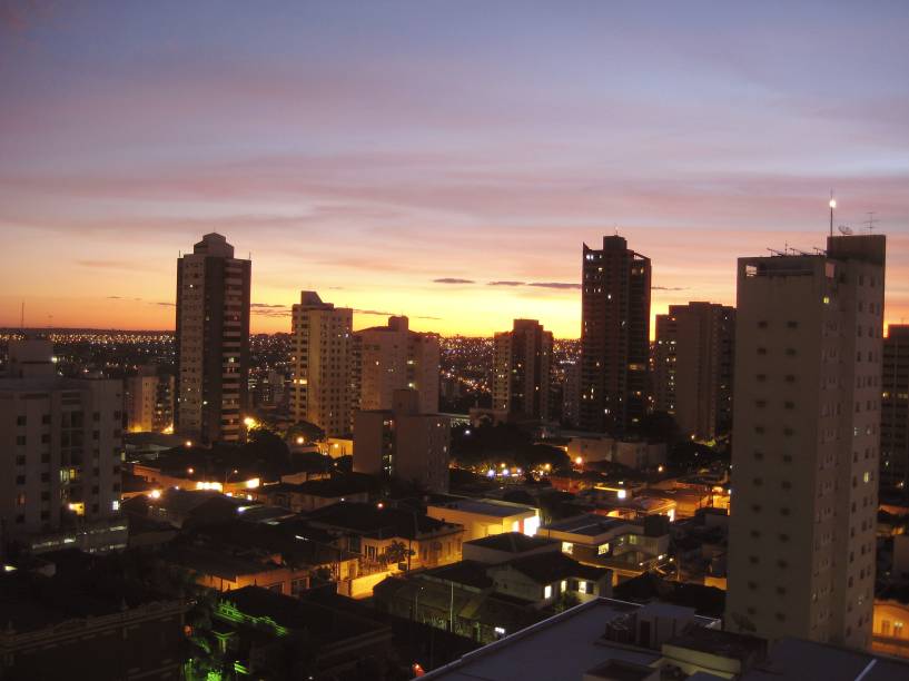 Por do sol em Uberlândia (MG)