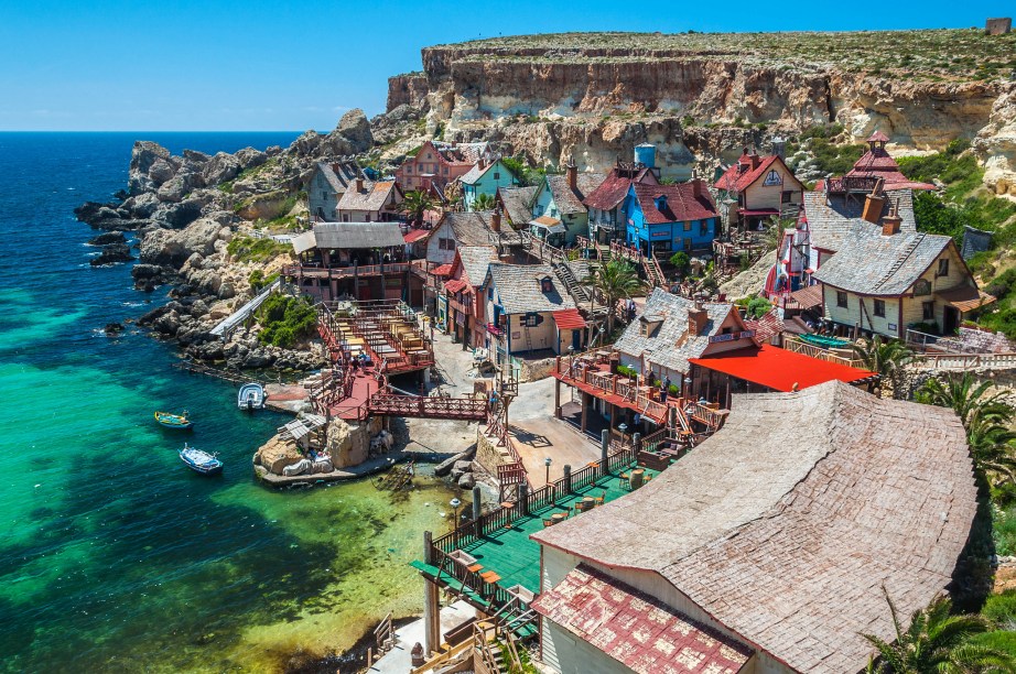 Sweethaven Village, conhecida também como Popeye Village, a vila do Popeye