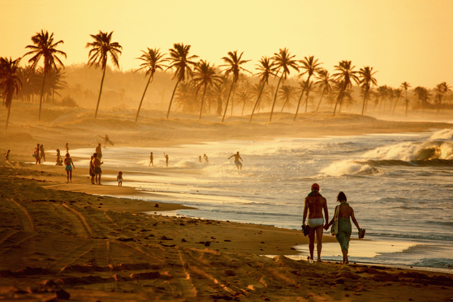 Entardecer na Praia de Cumbuco