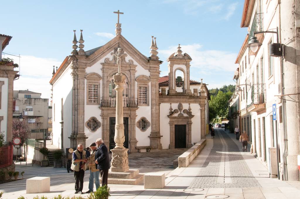 Vila de Arcos de Valdevez, em Portugal